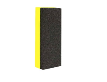 Éponge carrée jaune